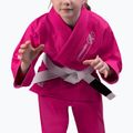 GI für Kinder brasilianischen Jiu-Jitsu Hayabusa Essential rosa 2