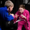 GI für Kinder brasilianischen Jiu-Jitsu Hayabusa Essential rosa 6