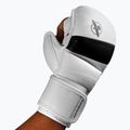 Hayabusa T3 Hybrid weiß/schwarz Grappling-Handschuhe 4