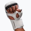 Hayabusa T3 Hybrid weiß/schwarz Grappling-Handschuhe 5