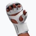 Hayabusa T3 Hybrid weiß/schwarz Grappling-Handschuhe 6