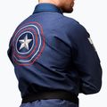 GI für brasilianisches Jiu-Jitsu Hayabusa Marvels Captain America blau 5