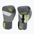 Hayabusa T3 grau-gelbe Boxhandschuhe T314G 3