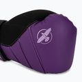 Hayabusa T3 lila/schwarze Boxhandschuhe 5