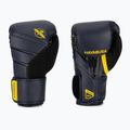 Hayabusa T3 navy/gelbe Boxhandschuhe