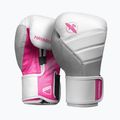 Hayabusa T3 Boxhandschuhe weiß und rosa T314G 7