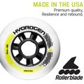 Inliner-Rollen Rollerblade Hydrogen 84MM/85A 8 Stk. white 3