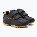 Geox New Savage navy/ochreyellow Junior Schuhe 4