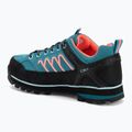 Damen-Trekkingstiefel CMP Moon Low Wp teal/rot fluo 3