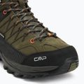 Trekkingschuhe Herren CMP Rigel Mid Wp olive/flame 6