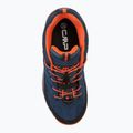 CMP Kinder-Trekking-Stiefel Rigel Low Wp b.blue / arancio 5