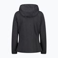 Damen-Trekkingpullover CMP 34H6376 Fix Hood black/cement 2