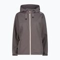 Damen-Regenjacke CMP 39X6636 Fix Hood terra
