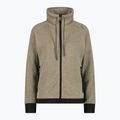 Hoodie Sweatshirt Damen CMP 35H1646 Jacquard Knitted vaniglia