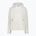 Damen-Fleecejacke CMP 35P3856 Long Teddy Highloft chalk white