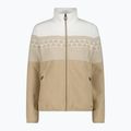 Hoodie Sweatshirt Damen CMP 35J3806 Arctic Fleece cookie melange