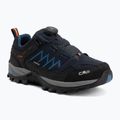 Herren-Trekkingstiefel CMP Rigel Low Fitgo Wp b.blue/flash orange
