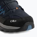 Herren-Trekkingstiefel CMP Rigel Low Fitgo Wp b.blue/flash orange 7