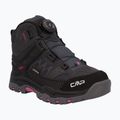 Kinder-Trekkingschuhe CMP Kiruna Mid Fitgo Fleece Wp antracite/festival