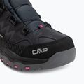 Kinder-Trekkingschuhe CMP Kiruna Mid Fitgo Fleece Wp antracite/festival 7