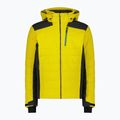 Skijacke Herren CMP 35W0127 Zip Hood gold green