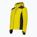 Skijacke Herren CMP 35W0127 Zip Hood gold green 3