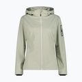 Damen-Softshelljacke CMP 39A5016 Zip Hoodie pistachio