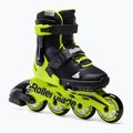 Rollerblade Microblade Kinder Rollschuhe schwarz und gelb 7101700215