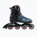 Herren-Inlineskates Rollerblade Sirio 80 orion blue/spicy orange 2