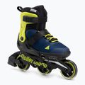 Kinder-Inlineskates Rollerblade Microblade 3WD Jr blue royal/lime