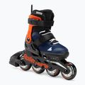 Rollerblade Microblade Kinder Rollschuhe navy blau und orange 07221900 174