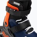 Rollerblade Microblade Kinder Rollschuhe navy blau und orange 07221900 174 5