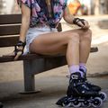 Rollerblade Macroblade 84 Damen Rollerskates schwarz und lila 07370900 15
