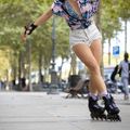 Rollerblade Macroblade 84 Damen Rollerskates schwarz und lila 07370900 16
