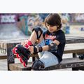 Kinder-Inlineskates mit Schützern Rollerblade Fury Combo Jr black/red 6