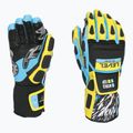 Skihandschuhe Level Worldcup CF yellow/blue 6