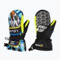 Skihandschuhe Kinder Level Junior Mitt yellow/blue