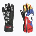 Skihandschuhe Kinder Level Lucky yellow/blue