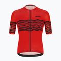 Santini Tono Profilo Herren Fahrradtrikot rot 2S94075TONOPROFRSS