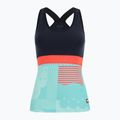 Santini Scia Optic Damen Radtrikot schwarz/blau 2S63GLLSCIAOPTIACS