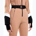 Damen-Skianzug EA7 Emporio Armani Pure Softshell Jumpsuit mocha mousse 5