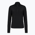 Damen Ski‑Sweatshirt EA7 Emporio Armani Pure Powerstretch T-Top Half Zip black