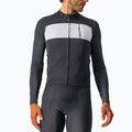 Fahrrad Longsleeve Herren Castelli Prologo 7 light black/silver gray/ivory