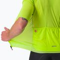 Fahrradtrikot Herren Castelli Superleggera 3 electric lime 6