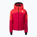 Skijacke für Kinder Dainese Ribbo Padding cherry tomato/chili pepper