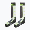 Skisocken Oakley Patrol mist/neon yellow 2