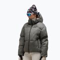 Damen-Skijacke Oakley Icicle Cropped cement melange