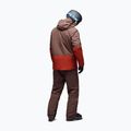Herren-Skijacke Oakley Canopy Pro Insulated dark umber/flame red 3