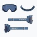 Skibrille Briko Pulse blue horizon/blue