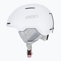 Skihelm Briko Yuki matt shiny white/silver 3